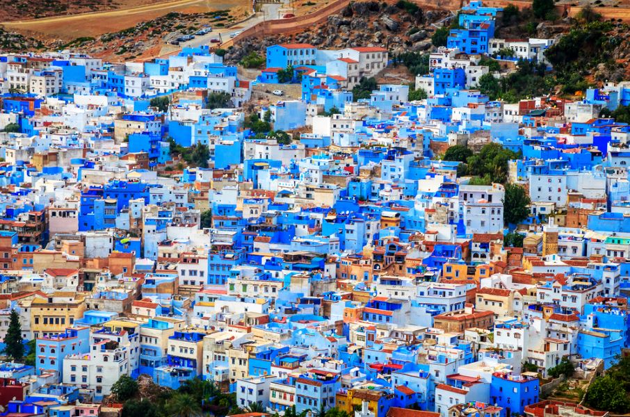 Offbeat Travel The Blue City Of Chefchaouen In Morocco Getting There